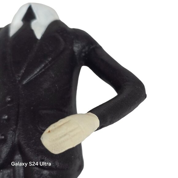 Day Of The Dead Bride & Groom Skeleton Wedding Cake Toppers  5" Tall Figurines - Picture 11 of 13